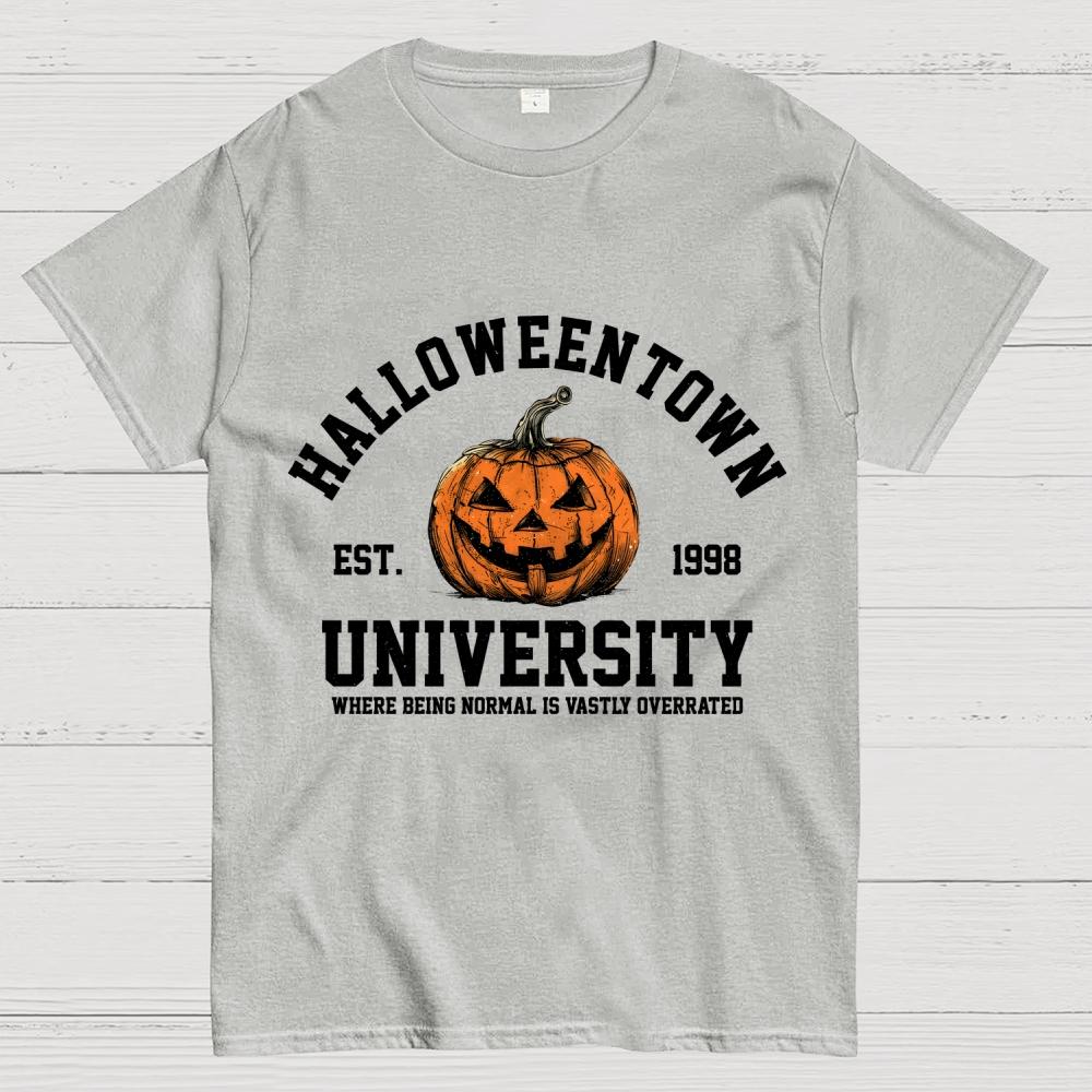 Halloweentown Est 1998 Cotton Summer Casual Cool Loose T-Shirt