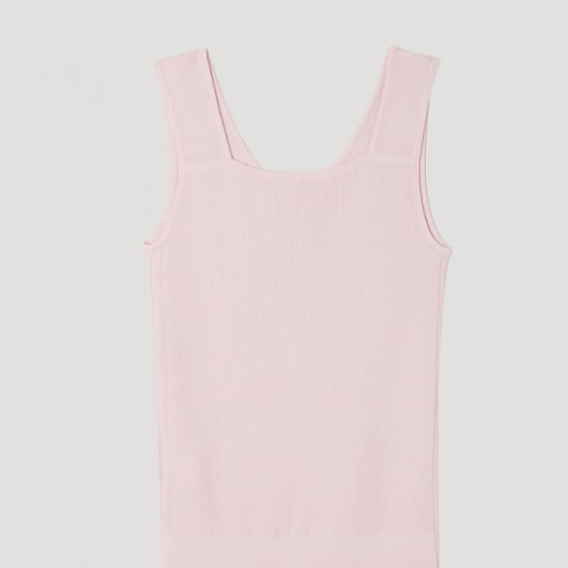 [She S miSS] Двусторонний трикотажный топ без рукавов SSkpop22530 Lp