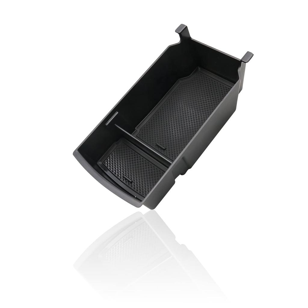 SKTU Peugeot 2008 e-2008 2-го поколения Бокс консоли автомобиля с лотком для хранения с резиной