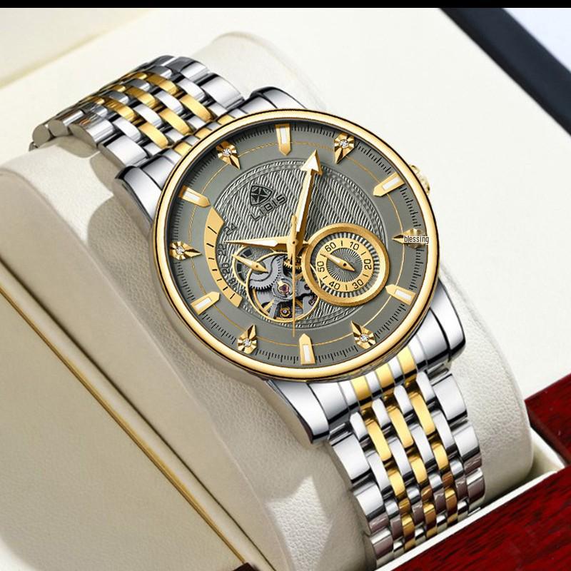 Супер мужские водонепроницаемые автоматические механические многофункциональные часы - Хит продаж