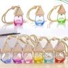 Mini Hanging Car Perfume Bottle 8ml Car Air Freshener Bottle for Car Home Boat Caravan Truck Decor
