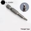 7/13Pcs Y-Type Three Points Screwdriver Bit Triangle Internal Cross Socket  Power Tool Parts