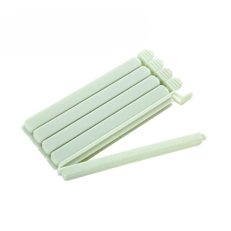 New Sturdy and Moisture-proof 5 Sealed Snack Food Clips, Plastic Bag Food Sealing Clip