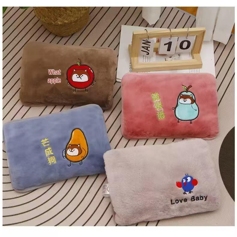 Автоматическая электрическая плюшевая мультяшная грелка для рук с безопасным отключением