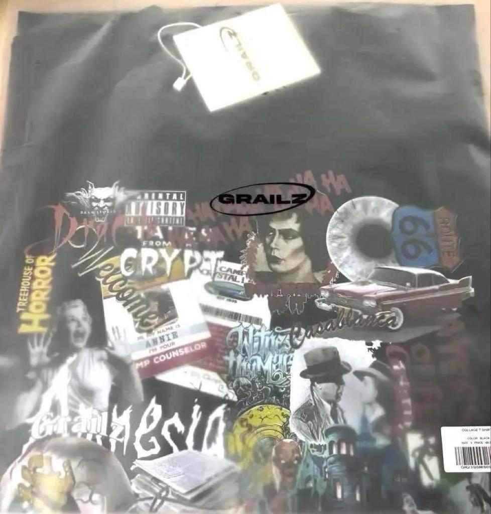 [Б/У] Футболка aespa Winter GRAILZ Унисекс Черная