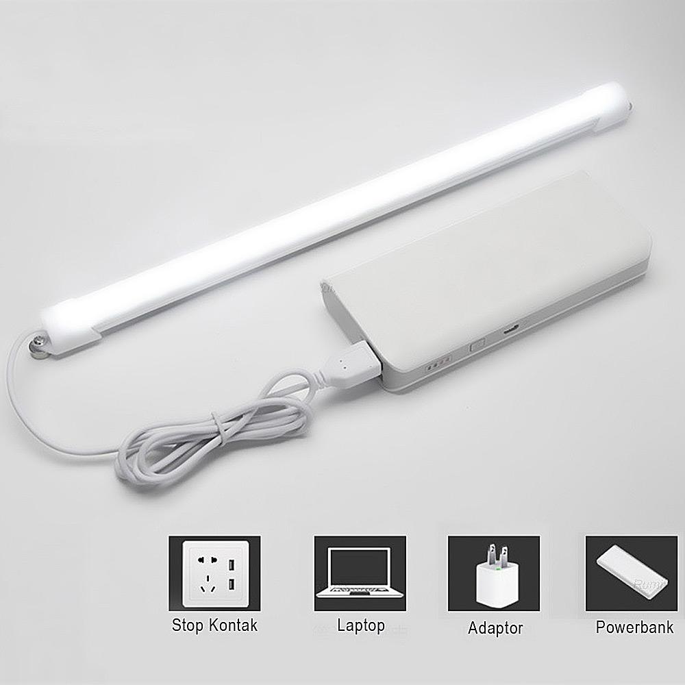 USB светодиодная ночная светодиодная лента 5 В для кухни, алюминиевая лампа, для внутреннего освещения под шкафом, кнопочный выключатель