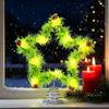 Creative Design Plush Star Decoration Furry Christmas Tree Decorations  Home Decor