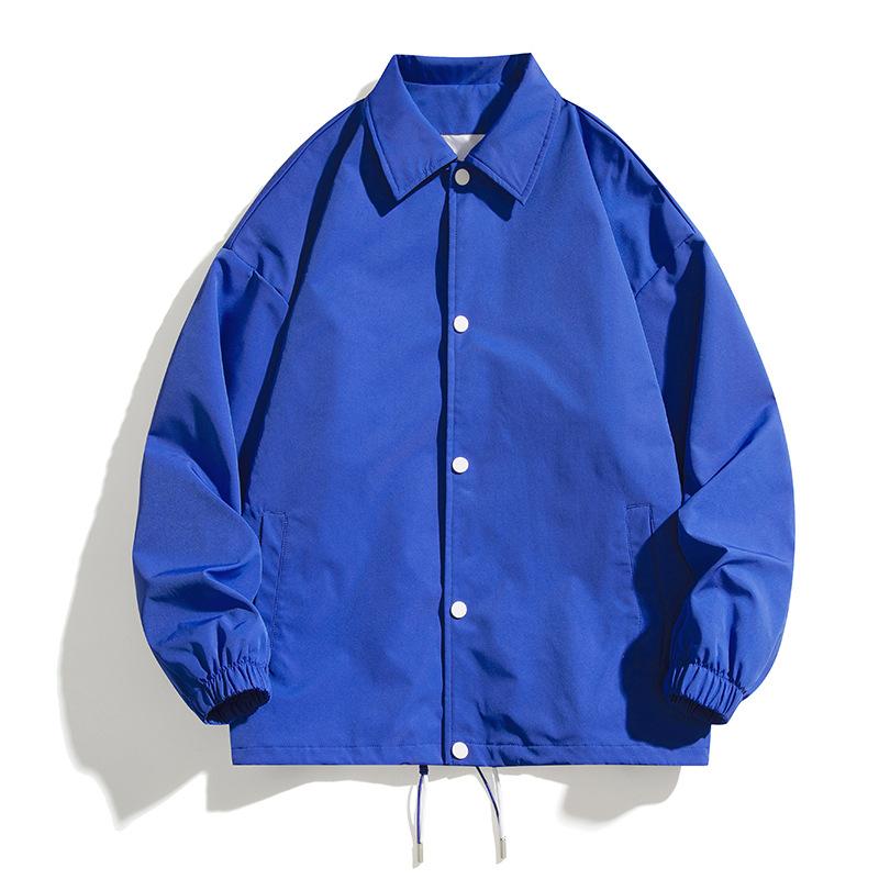 Осеннее мужское пальто Ins Trend Brand Casual Trend в стиле Гонконга, свободная рабочая куртка в корейском стиле