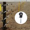 50Sets Polypropylene Material Electric Fence Insulator Electronic Fence Accessories  Outdoor Fence