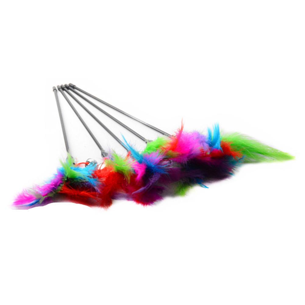 Забавный котенок-палочка, колокольчик, палочка-дразнилка для домашних животных, играющая обучающая игрушка