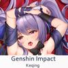 Game Genshin Impact Keqing Dakimakura Fullbody Pillow Case Double Side Printed DIY Pillow Cover Decorative
