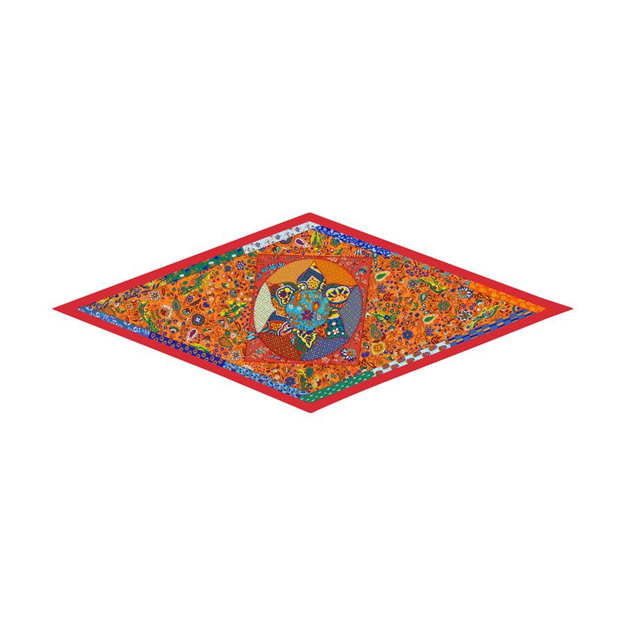 Diamond Scarf Fly Horse Print Brand Silk Scarves Wraps Women Luxury Bandana Headband Lady Hijabs Foulards Neckerchief Shawl