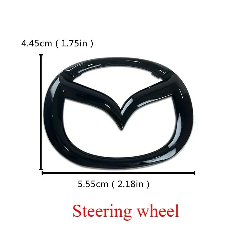 2025 Горячий Пластиковый Передний Значок Багажника Автомобиля для Mazda 5 Mazda5 Логотип Наклейка на Руль Заменяемая Наклейка на Кузов Задний Хвост Модификация D