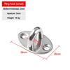 1Pcs U/J-Shaped Wall Hook Plate Deck Door Buckle New Ceiling Mount Hanger  for Fan Lamp