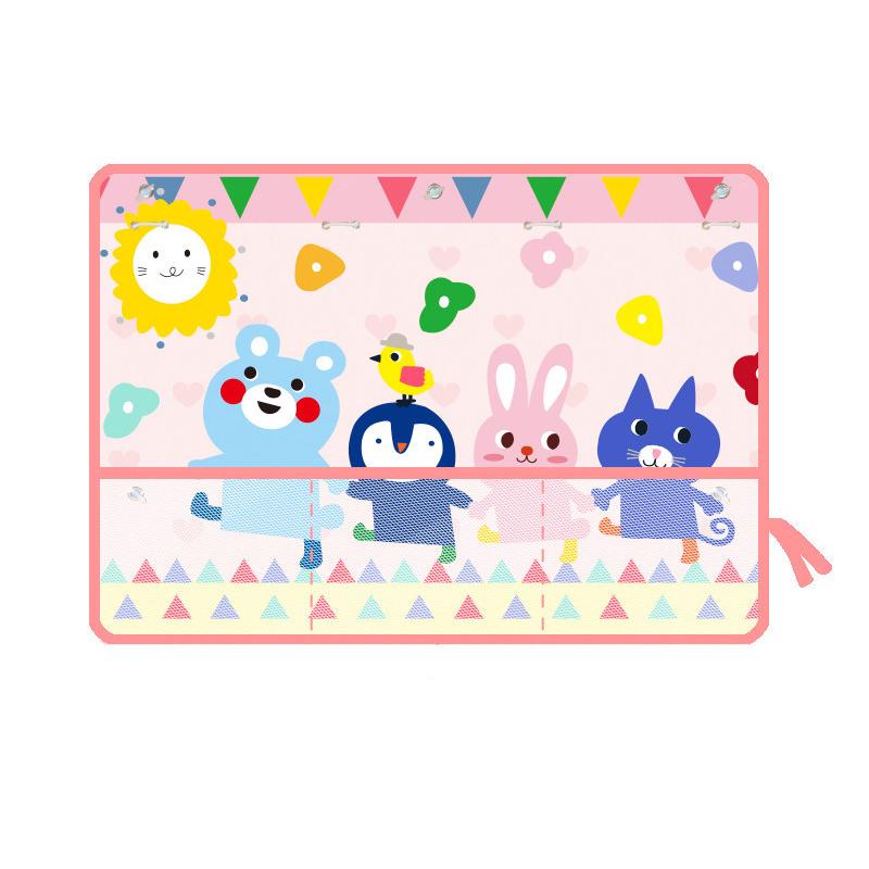 Солнцезащитная занавеска на боковое окно автомобиля, милая регулируемая занавеска с защитой от ультрафиолета, солнцезащитный козырек, жалюзи, чехол с карманом для хранения для ребенка