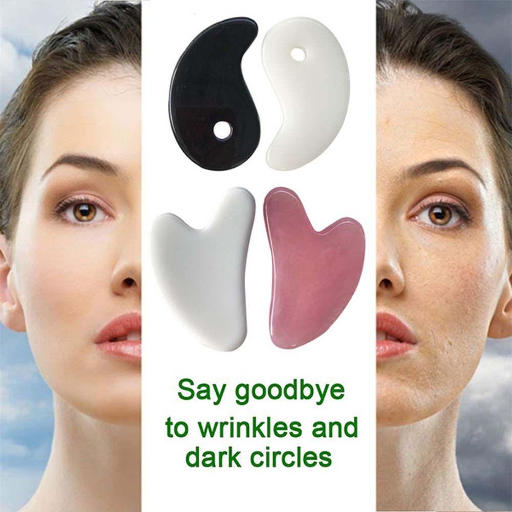 Подтяжка лица Уход за кожей Акупунктура для тела Пчелиный воск Косметические инструменты Массажный инструмент Доски Гуаша Скребок Гуаша