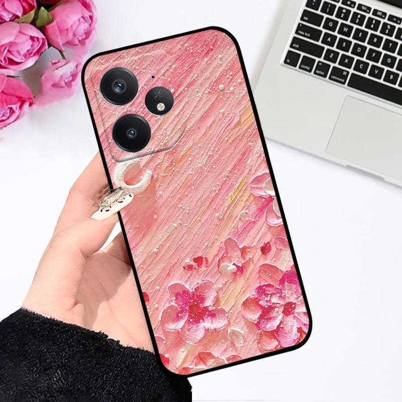 Модный мультяшный чехол для Realme Neo7 5G, цветная печать, мягкий ТПУ силикон, ударопрочный чехол для телефона для Oppo Realme Neo 7