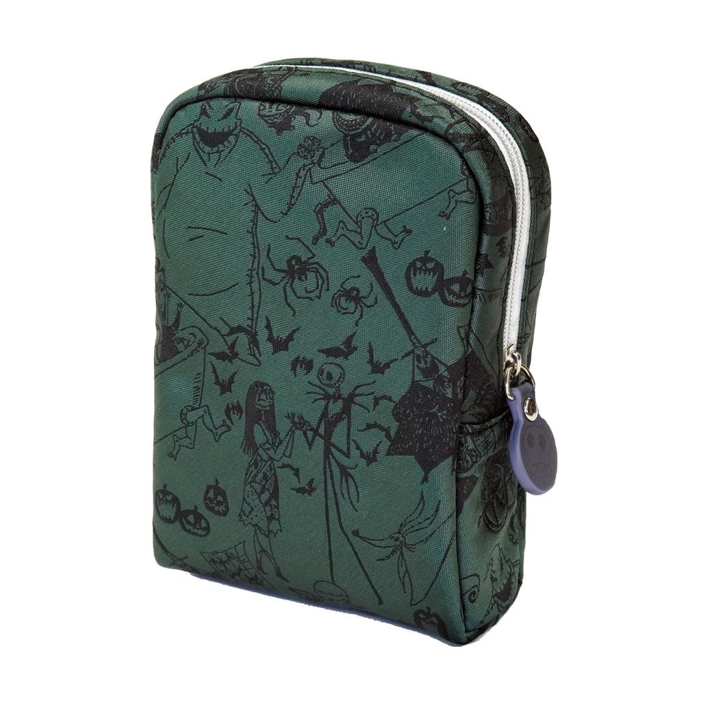 Disney Cosmetic Pouch (The Nightmare Before Christmas Pattern) D48738C Green