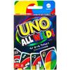 Mattel Game UNO UNO All Wild Card Game Игра для вечеринок для игроков от 7 лет и старше HHL33 2-10