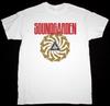Винтажная футболка Soundgarden, плотный хлопок, S-234XL, унисекс, белая, BL321