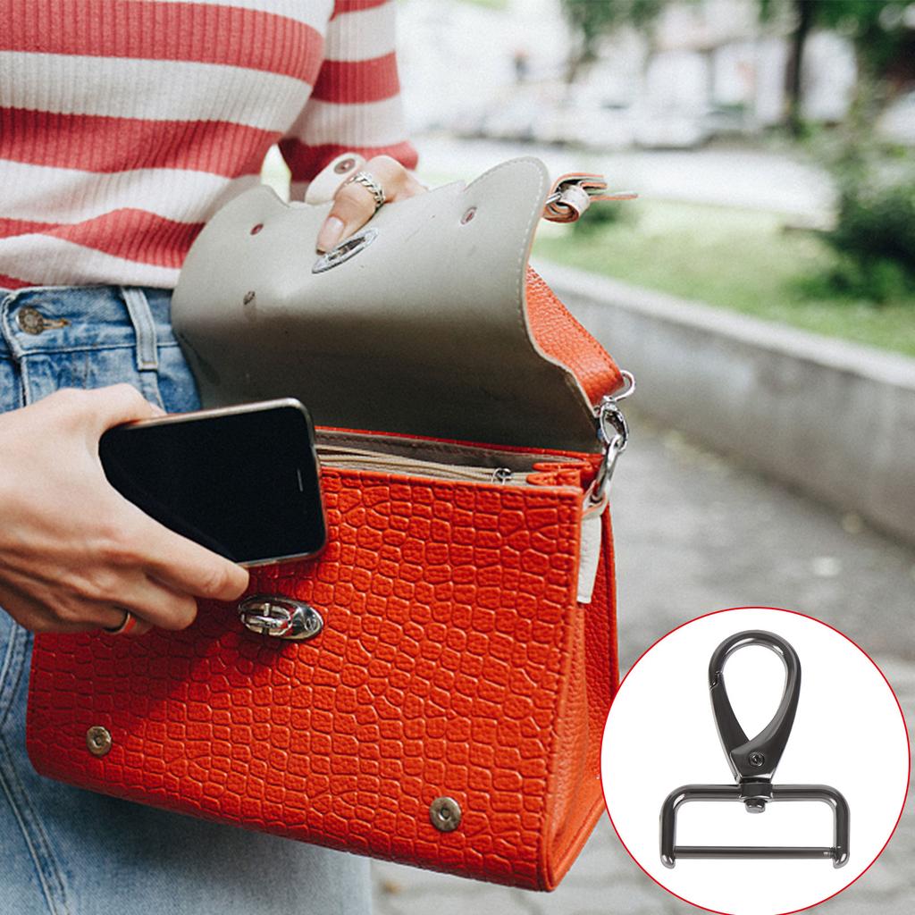 8 шт. сменные D-образные кольца поворотные карабины поворотный зажим-защелка лобстер C