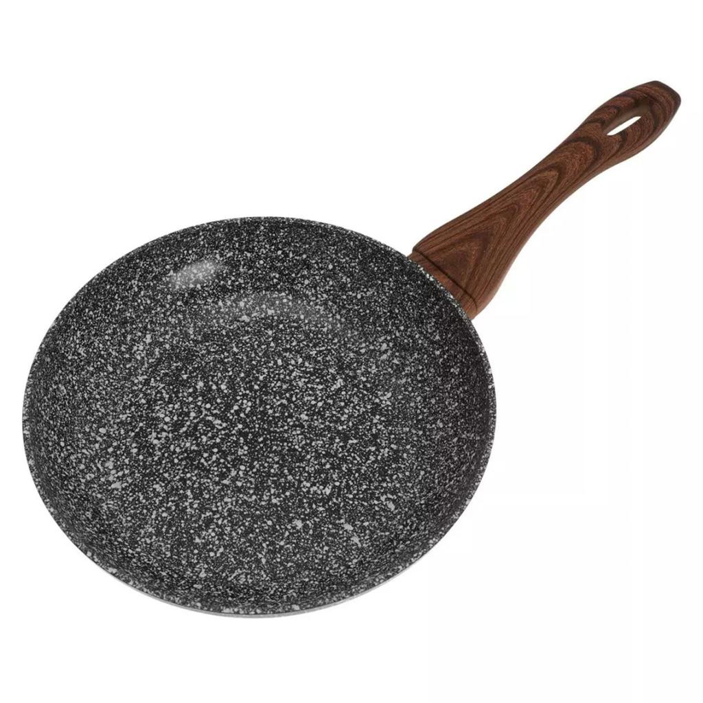 GRANITE FRYING PAN 24cm GRANITE WOOD KINGHOFF KH-1028
