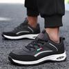 Large Size Men's Shoes Spring and Autumn New Waterproof Leather Surface Light and Comfortable Platform Casual Shoes Outdoor Sports Running Shoes
