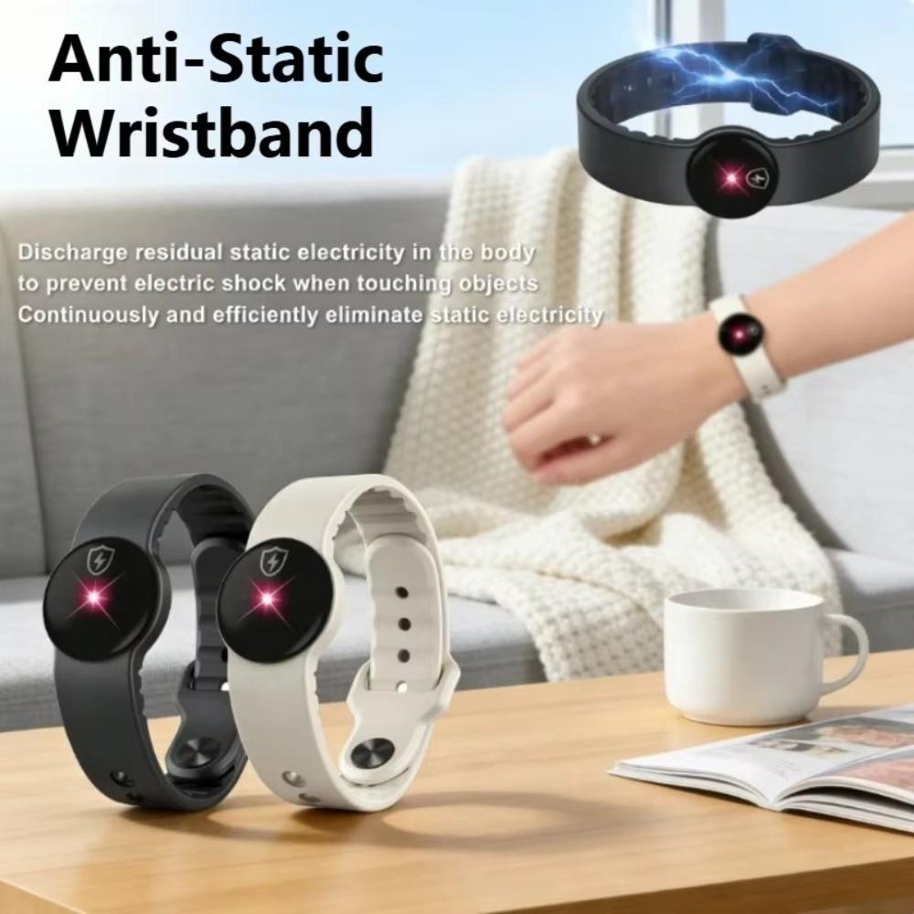 Adjustable Silicone Anti-static Bracelets Wireless Body Static Bracelet Adult Universal