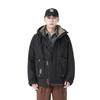 Winter New Hooded Men's Down Jacket White Duck Down Thickened Loose Warm Jacket Men's Jacket Work Wear