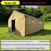 Heavy-Duty Outdoor Construction Emergency Canvas Tent