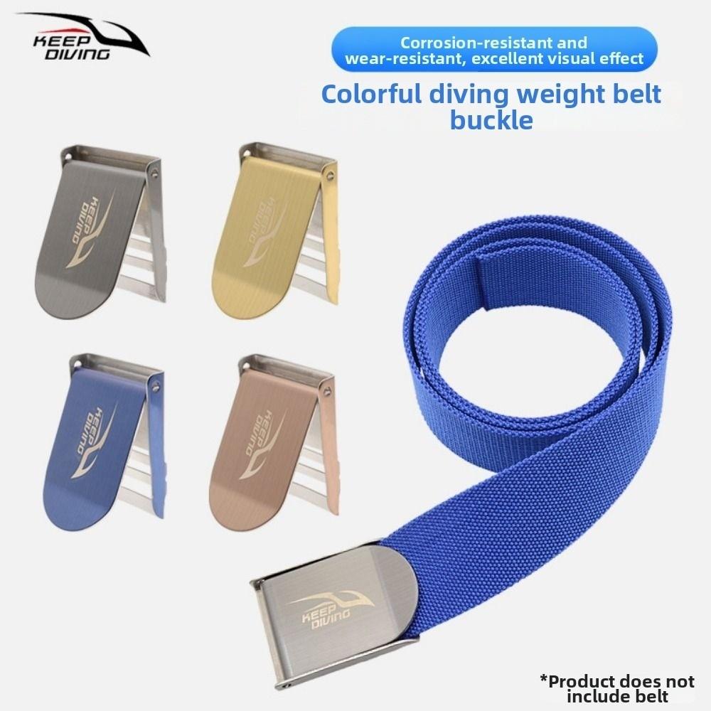 With Electroplating Scuba Diving Color Weight Belt Buckle Diving Equipment Accessories