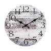 Silent Non Ticking Wall Clocks Battery Operated, Themed Clock For Bathroom Kitchen Home Office Living Room Bedroom