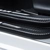 Защитная пленка на порог автомобиля для Chery TIGGO 7 PRO 20-22, кожаная педаль из углеродного волокна с узором, аксессуары для интерьера