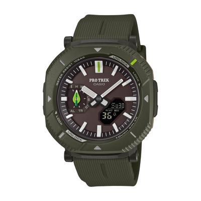 PRO TREK Hiker Line Солнечные часы PRJ-B001NJ-3JR Мужские Темно-зеленые Япония Сохранение природы Лягушка Pickles Коллаборация