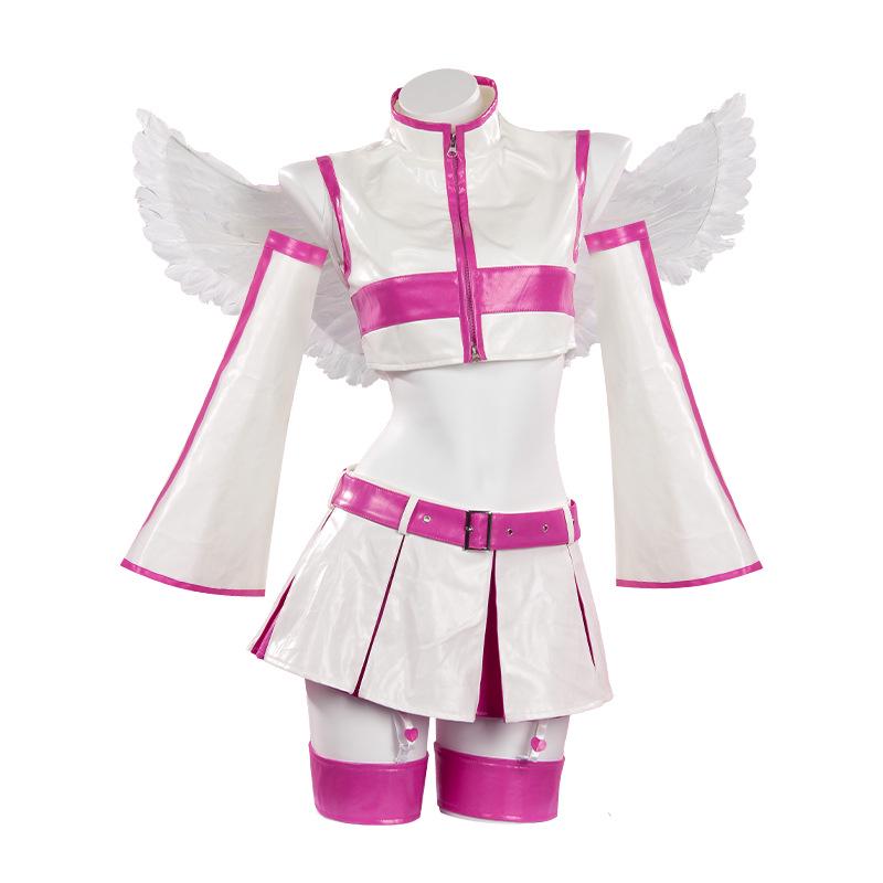 2.5D Искушение Тачибана Мика Косплей Костюм с Крыльями