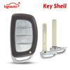kigoauto Smart key shell case 4 button Trunk for Hyundai Elantra 2016 2017 2018 No battery holder