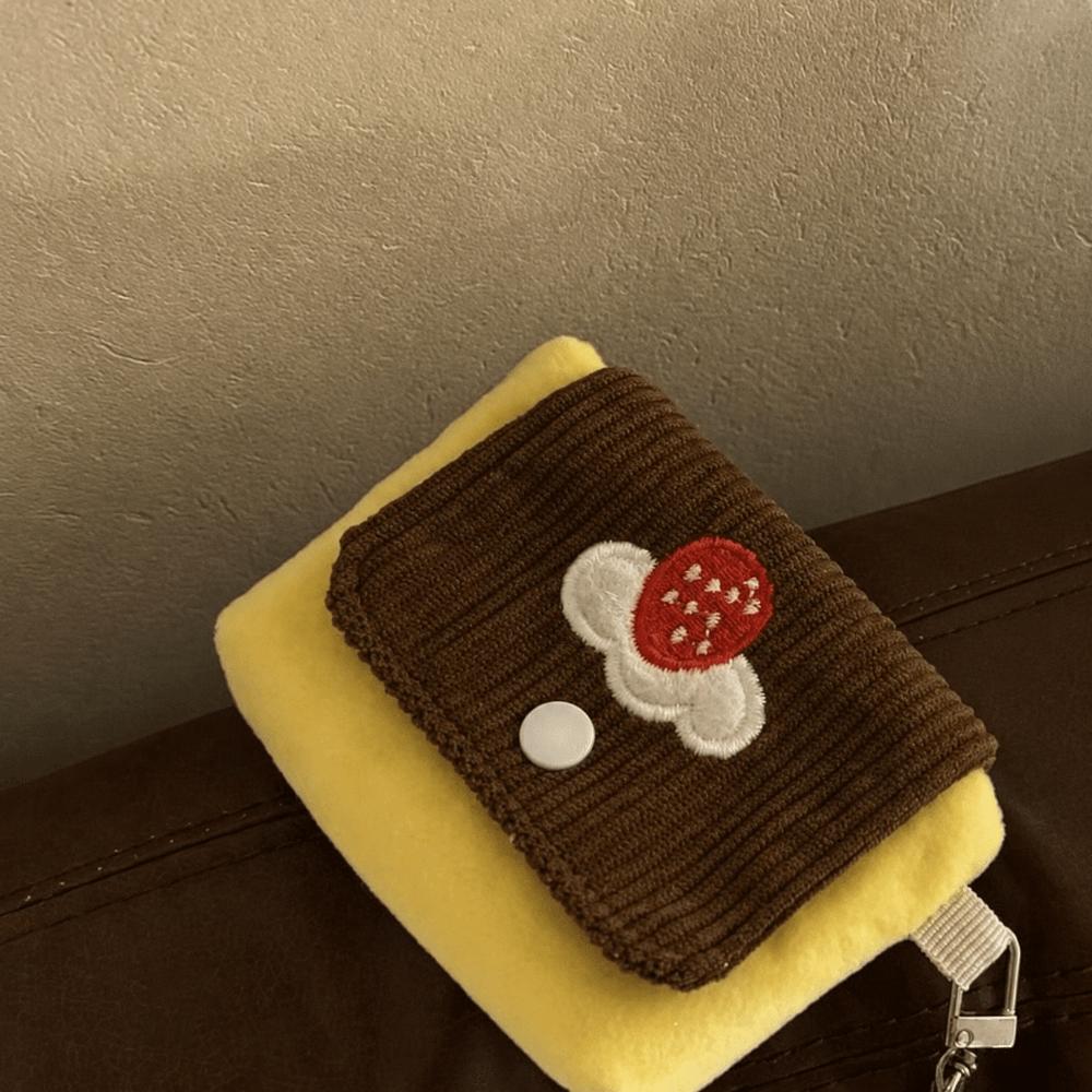 Portable CCD Cameras Bag Fluffy Texture Kawaii Sweet Style Storage Bag Women Carry-on Use