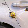 Anti-scratch Car Decals Door Protector Strip Cute Insect Shape Anti-Collision Bumper Guard Decoration Stickers Soft PVC Cushion Tape for Edge And Side