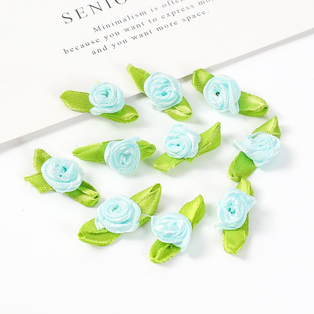 30/80 шт. Мини Роза Головки Искусственных Цветов 2 см Бутоны Тканевый Цветок Свадебное Украшение Материалы для Рукоделия Лента Бант Подарочный Декор