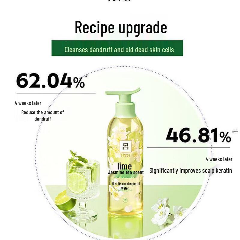 Ryo Floral Tea Refreshing Anti-Dandruff Shampoo