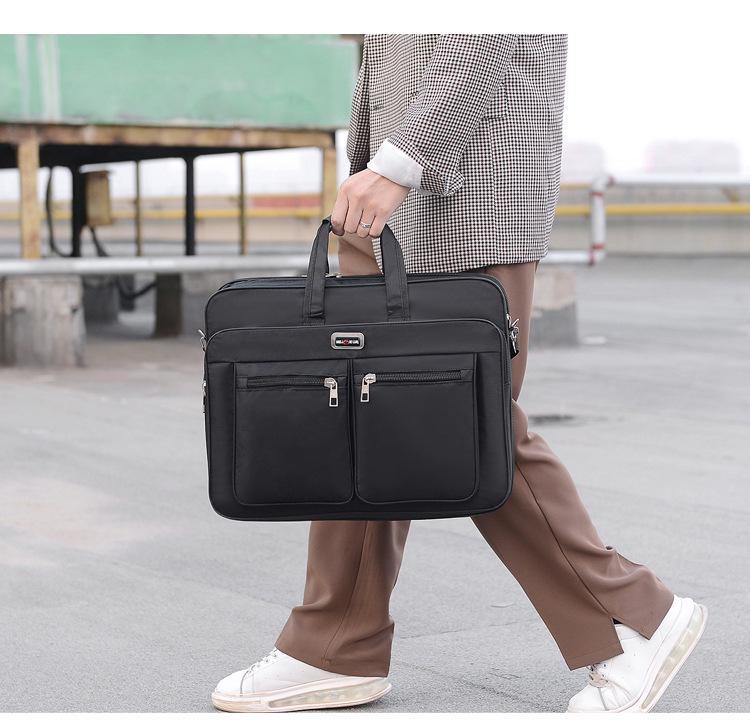 Мужская многофункциональная деловая сумка для MacBook - нейлоновая сумка 15,6" и 17"