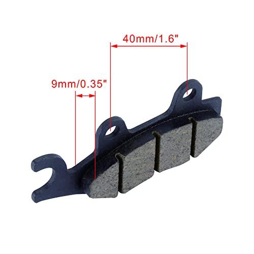 WOOSTAR Замена задних тормозных колодок для 50cc 70cc 90cc 110cc 125cc 150cc 200cc 250cc ATV 4 Wheel Quad Bike Scooter Moped Motocross Dirt