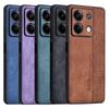 Retro Embossing PU Leather Cover for Xiaomi Redmi Note 13 Pro Plus 5G 12 11 12S 11S 13C 12C 10C 10A Shockproof Silicone Soft Frame Phone Case