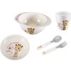 Set repas - SOPHIE LA GIRAFE - Version Kiwi - Assiette - Bol - Gobelet - Couverts bébé