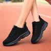 Black Tenis Feminino Women Running Vulcanized Shoes Mesh Light Soft Sneakers Female Flats Platform Lace Up Casual Basket Femme
