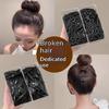 Matte Black Hair Clips Set 10/12Pcs Geometric Square Star Wave Design for Enhanced Elegance