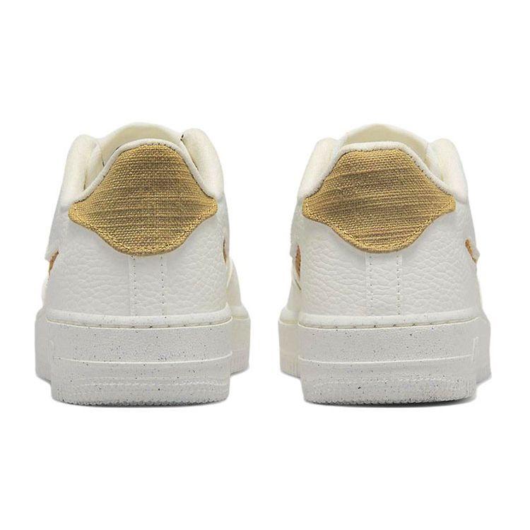 Nike Air Force 1 Low 07 LV8 Next Nature GS Sun Club — Детские кроссовки White Sharks Fin Sail Black Wheat-Grass DQ7690-100