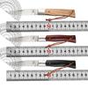 Складной нож из нержавеющей стали 440C, с деревянной рукояткой, портативный EDC-гаджет, многофункциональный нож для улицы и повседневного использования
