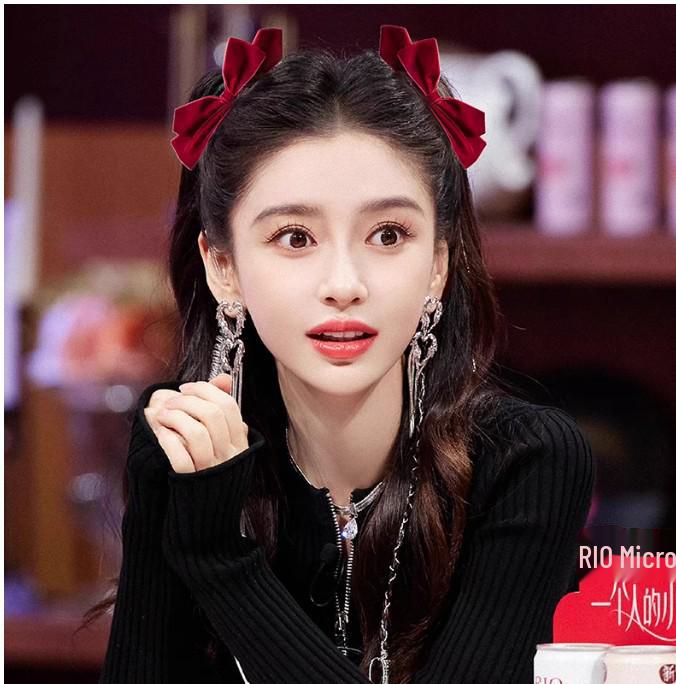 Высококачественная заколка для волос в стиле бант из жатого хлопка для женщин