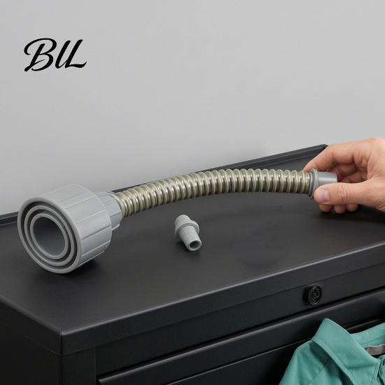 Home Climate System Maintenance AC Condensate Drain Unclogger, Vacuum Attachment Universal HVAC PVC Pipe Unclogger Hose for Tool, Heavy Duty